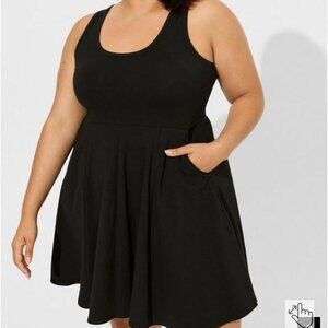Torrid Mini Foxy Skater Dress 4X